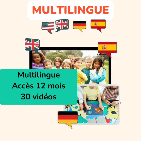 Programme multilingue école - 12 mois