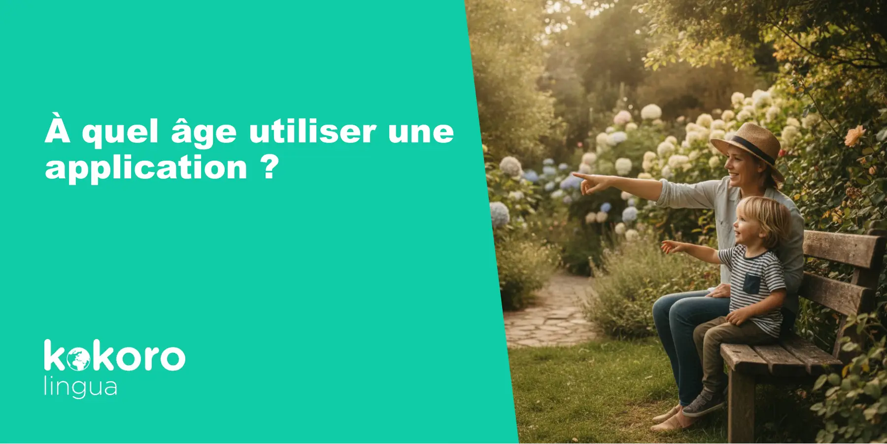 À partir de quel âge utiliser une application d'anglais avec son enfant